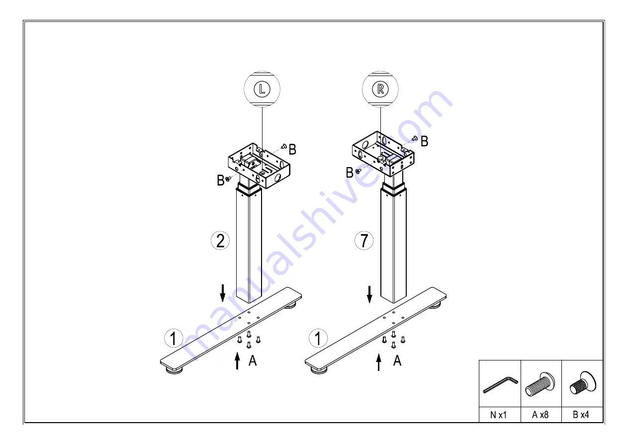 J.Burrows SEDF129BC1 Assembly Instructions Manual Download Page 6