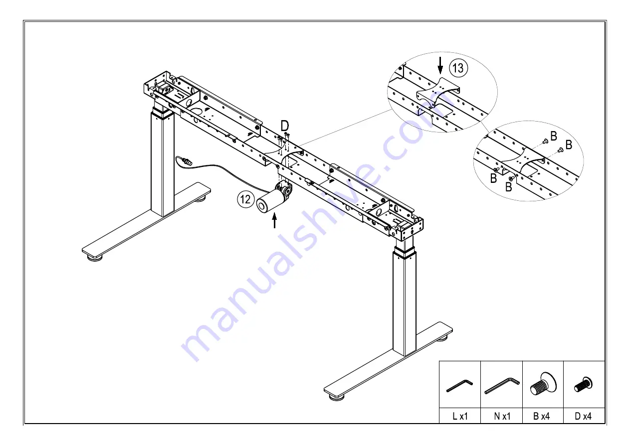 J.Burrows SEDF129BC1 Assembly Instructions Manual Download Page 9