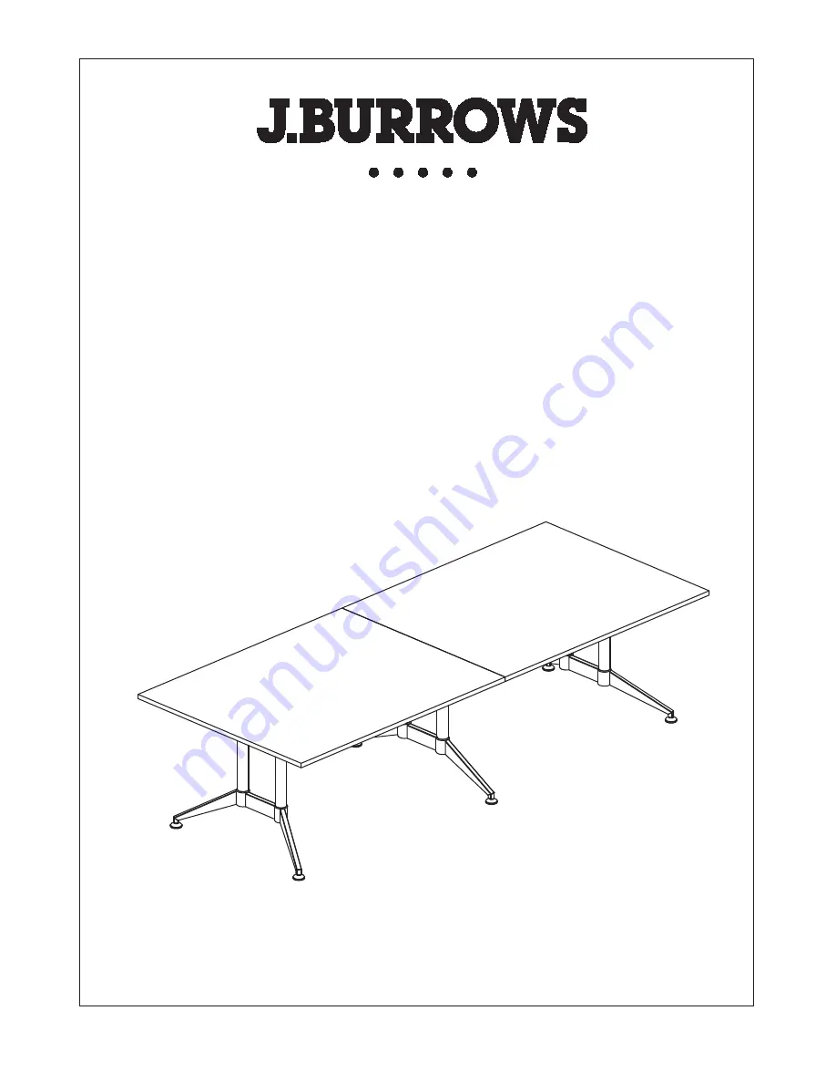 J.Burrows SMRT3000 Series Assembly Instructions Manual Download Page 1