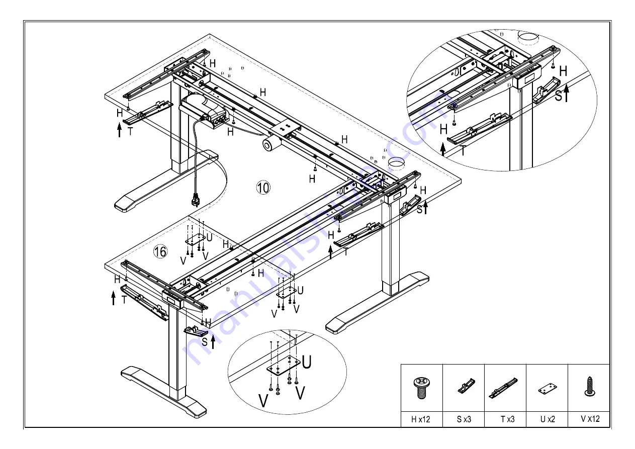 J.Burrows Stilford JBSHWS18BO Assembly Instructions Manual Download Page 15