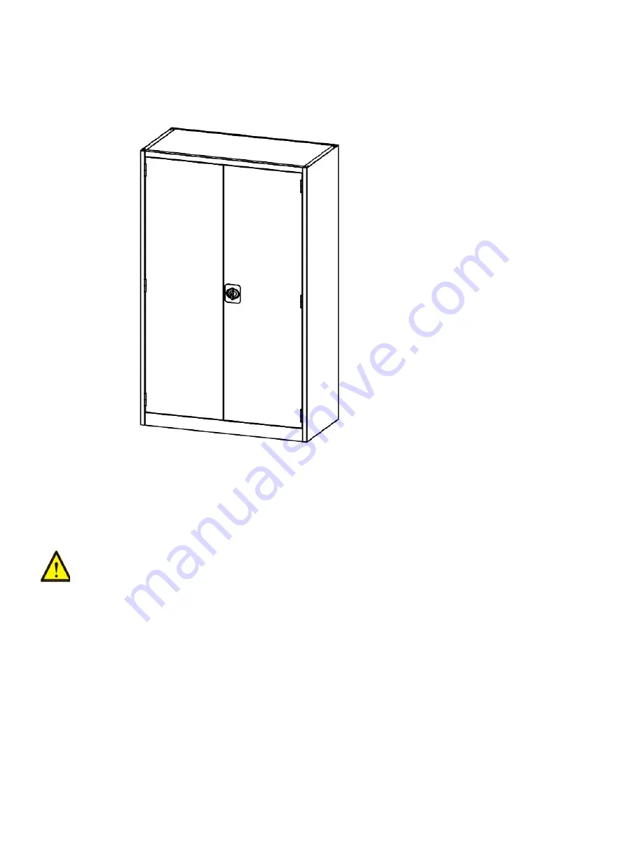 J.Burrows STILFORD METAL STATIONERY CABINET JBSTMETCAB Assembly Instructions Manual Download Page 8