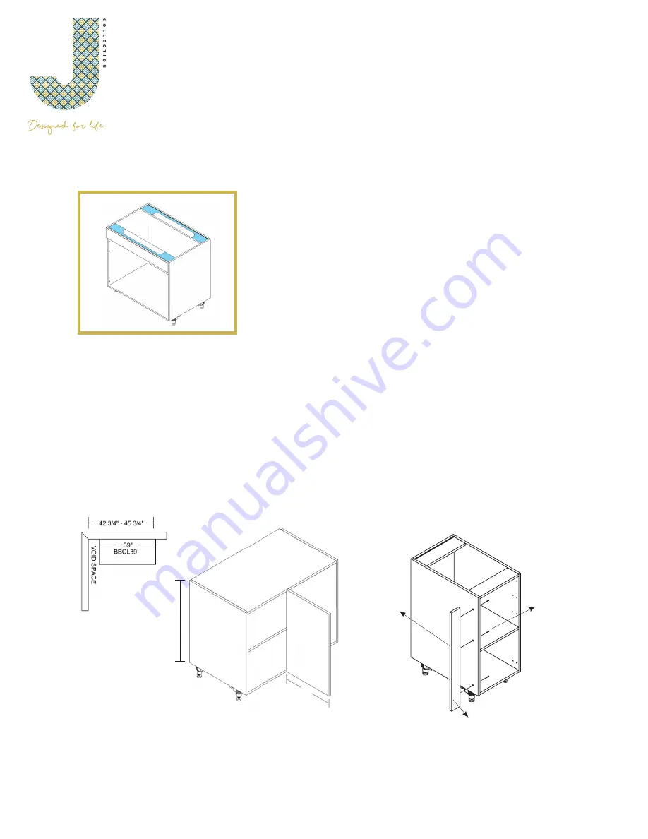 J Collection W1830 Installation Manual Download Page 8