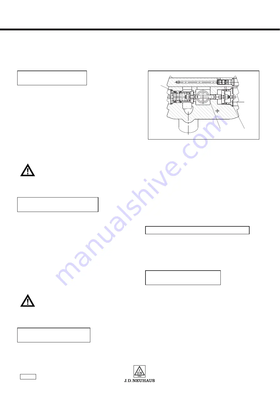 J. D. NEUHAUS Profi 025Ti Operation Manual Download Page 114