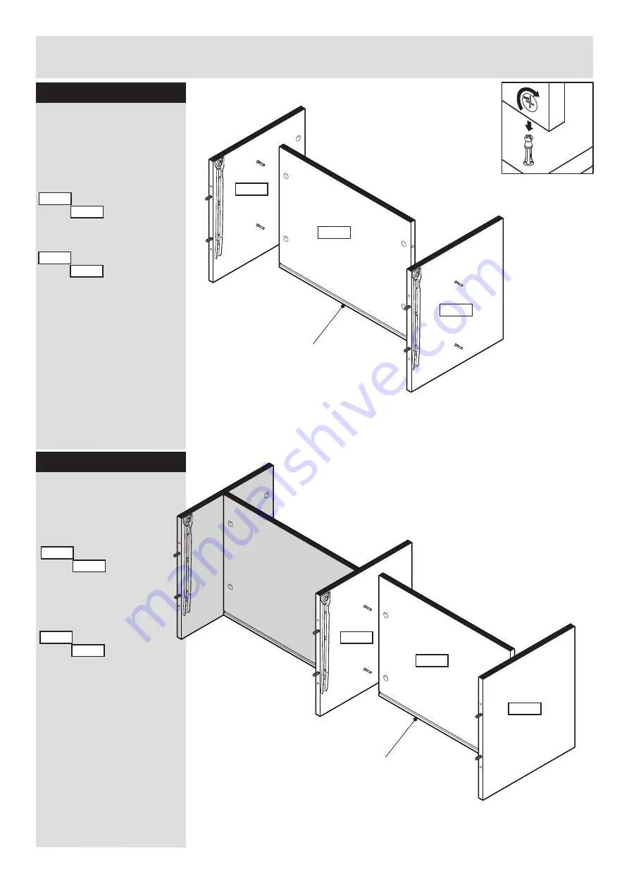 J D Williams 2 Drawer Entertainment Center 033 7162 Series Скачать руководство пользователя страница 13