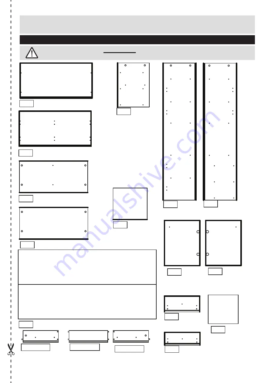 J D Williams 3 Door 3 Drawer Display 042 7165 Series Скачать руководство пользователя страница 3