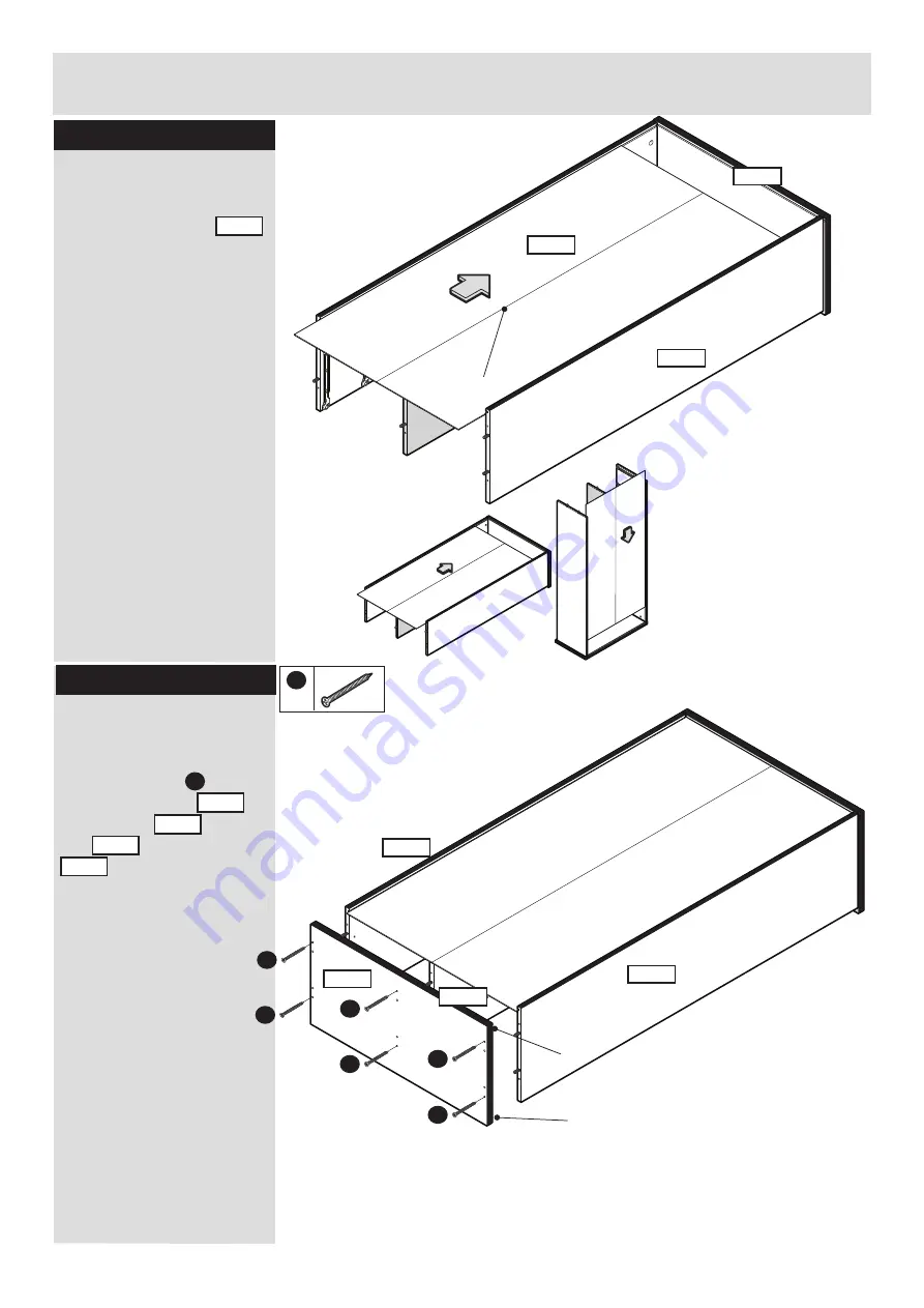 J D Williams 3 Door 3 Drawer Display 042 7165 Series Скачать руководство пользователя страница 14