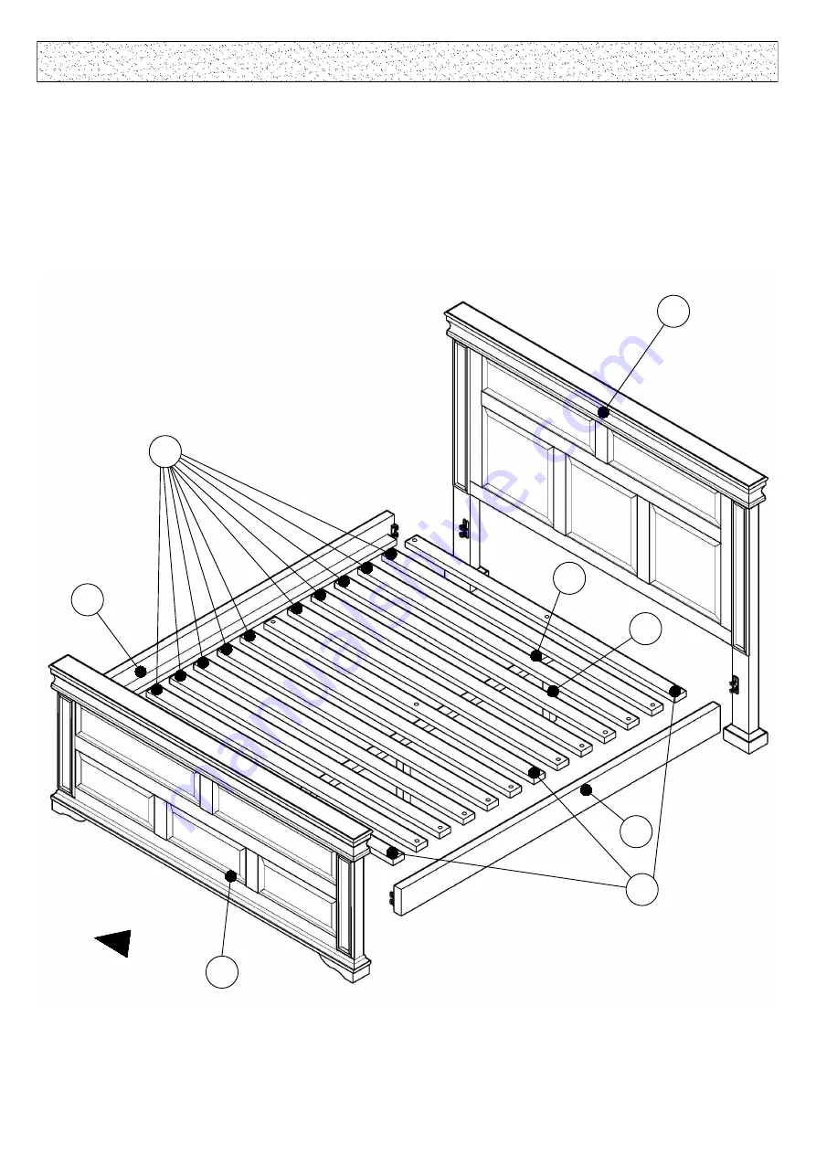 J D Williams Burleight Bed Assembly Instructions Manual Download Page 4