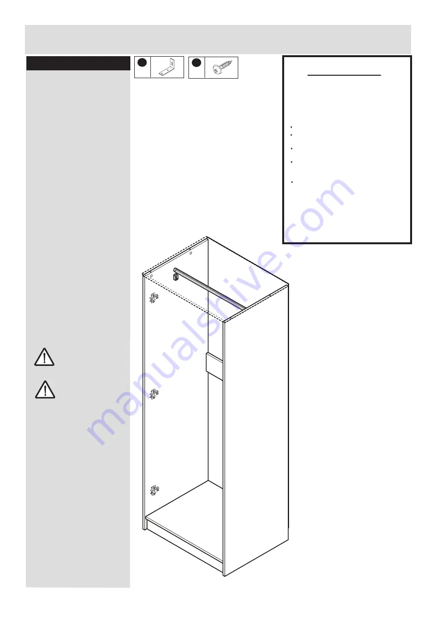 J D Williams Darwen XK943 Assembly Instructions Manual Download Page 13