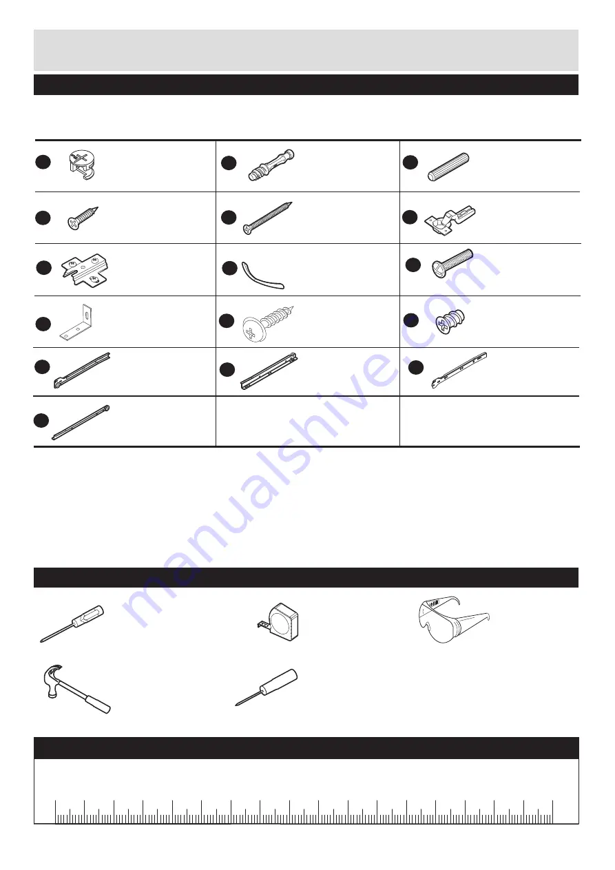 J D Williams Langley Hideaway desk Assembly Instructions Manual Download Page 4