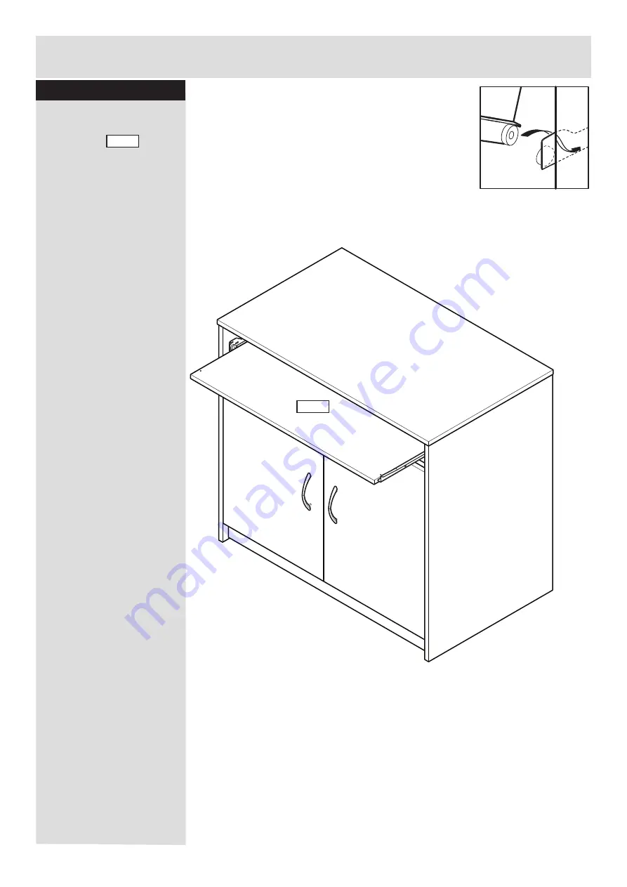 J D Williams Langley Hideaway desk Скачать руководство пользователя страница 15