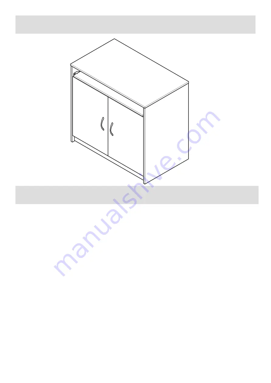 J D Williams Langley Hideaway desk Assembly Instructions Manual Download Page 17