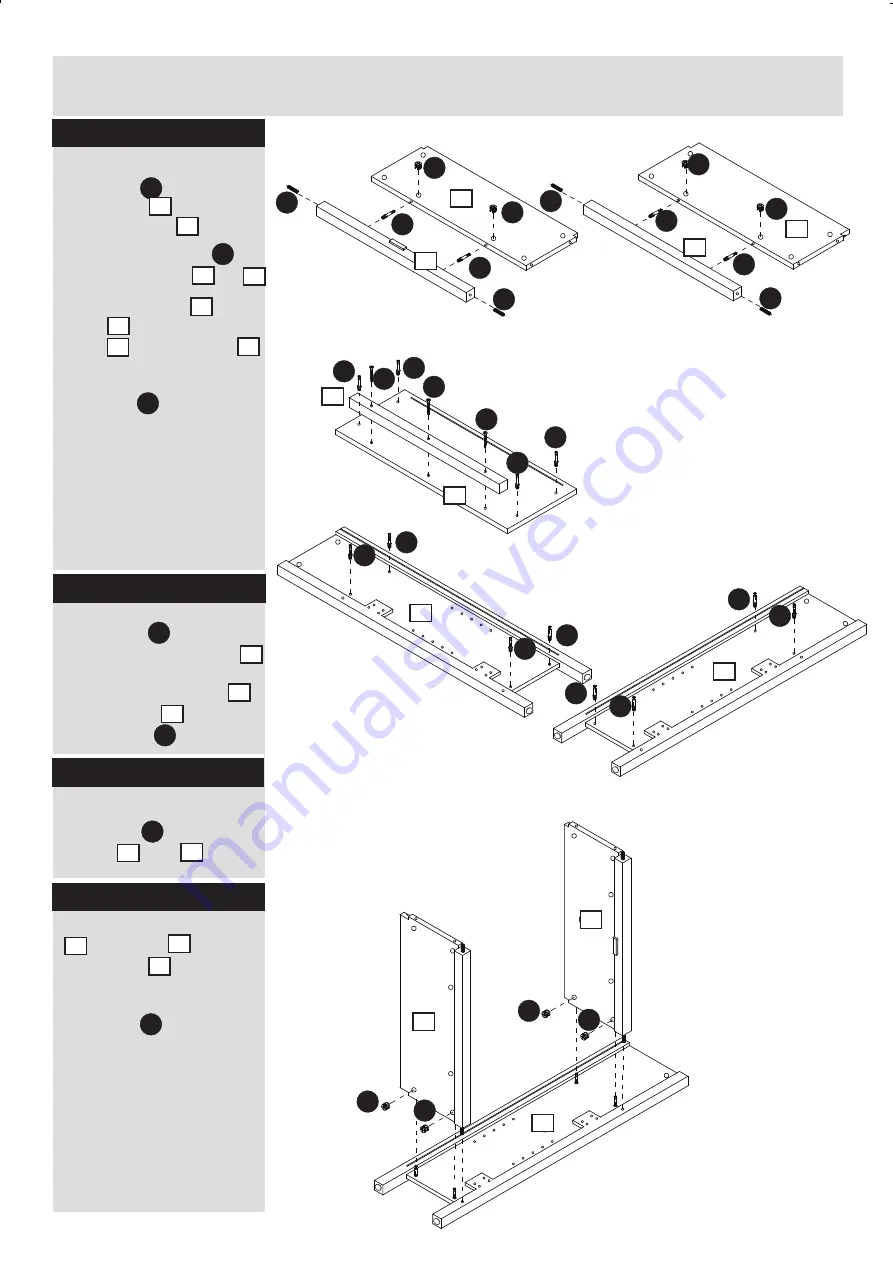 J D Williams Whitehaven Console Unit QN077 Скачать руководство пользователя страница 4