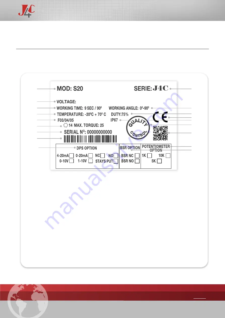 J+J J4C B140 Handbook Download Page 6