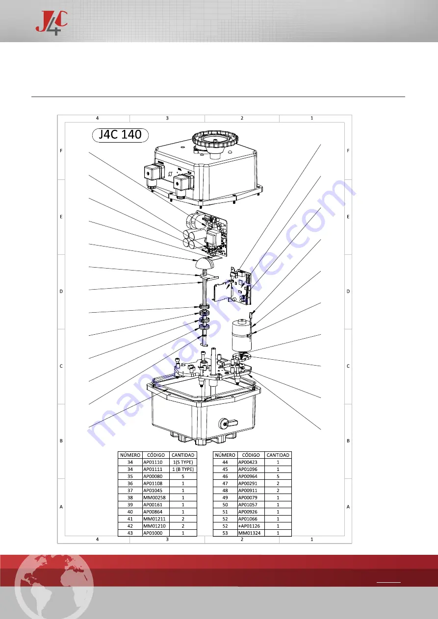 J+J J4C B140 Handbook Download Page 40