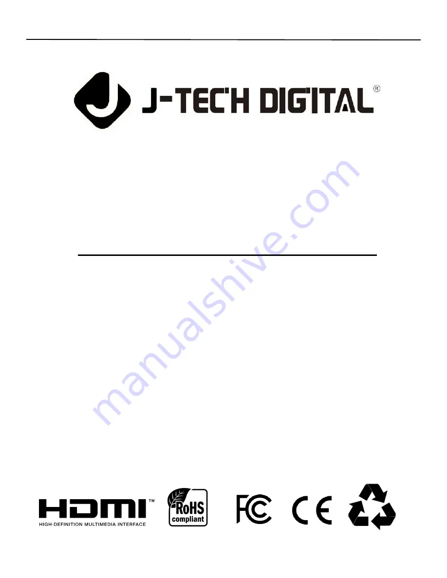 J-Tech Digital JTDAT5CH User Manual Download Page 1