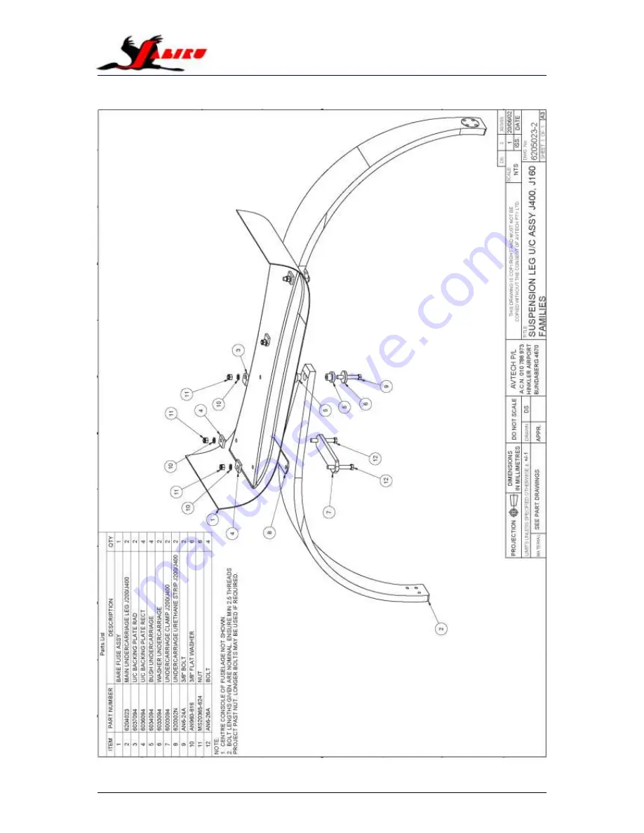 Jabiru J450 Constructors Manual Download Page 42