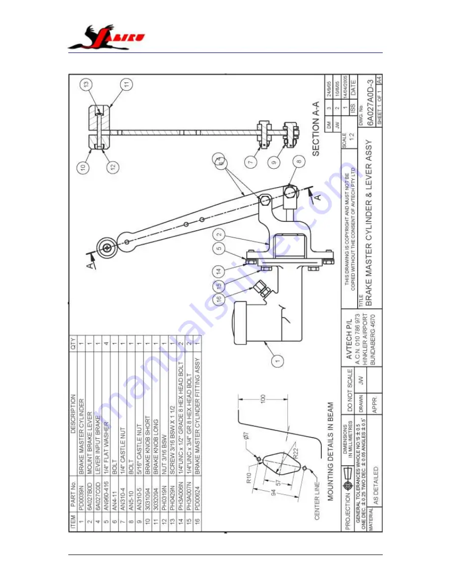 Jabiru J450 Constructors Manual Download Page 119