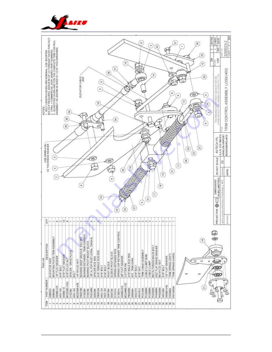 Jabiru J450 Constructors Manual Download Page 266