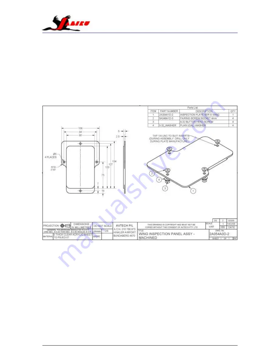 Jabiru J450 Constructors Manual Download Page 280