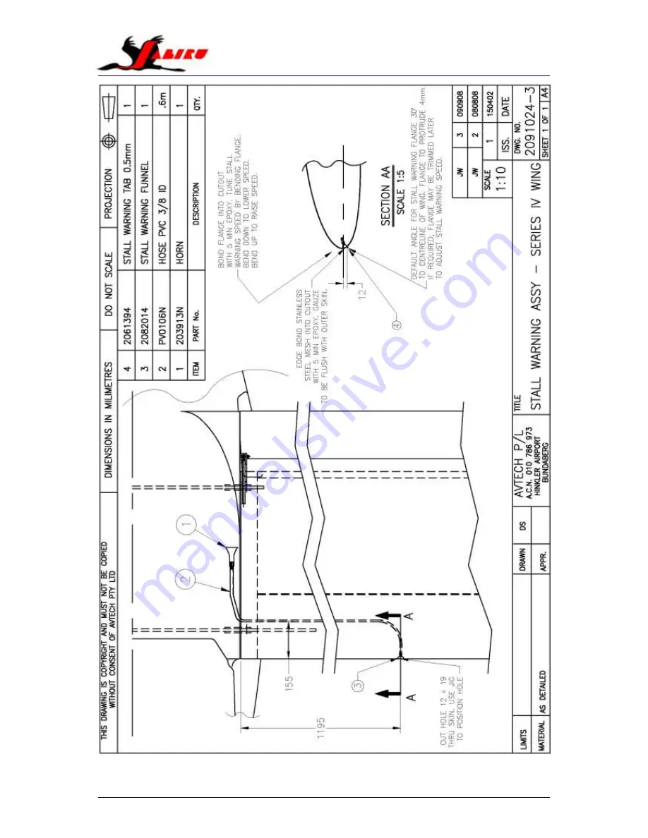 Jabiru J450 Constructors Manual Download Page 282