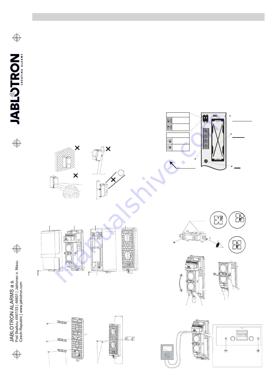 jablotron JA-180IR Manual Download Page 1