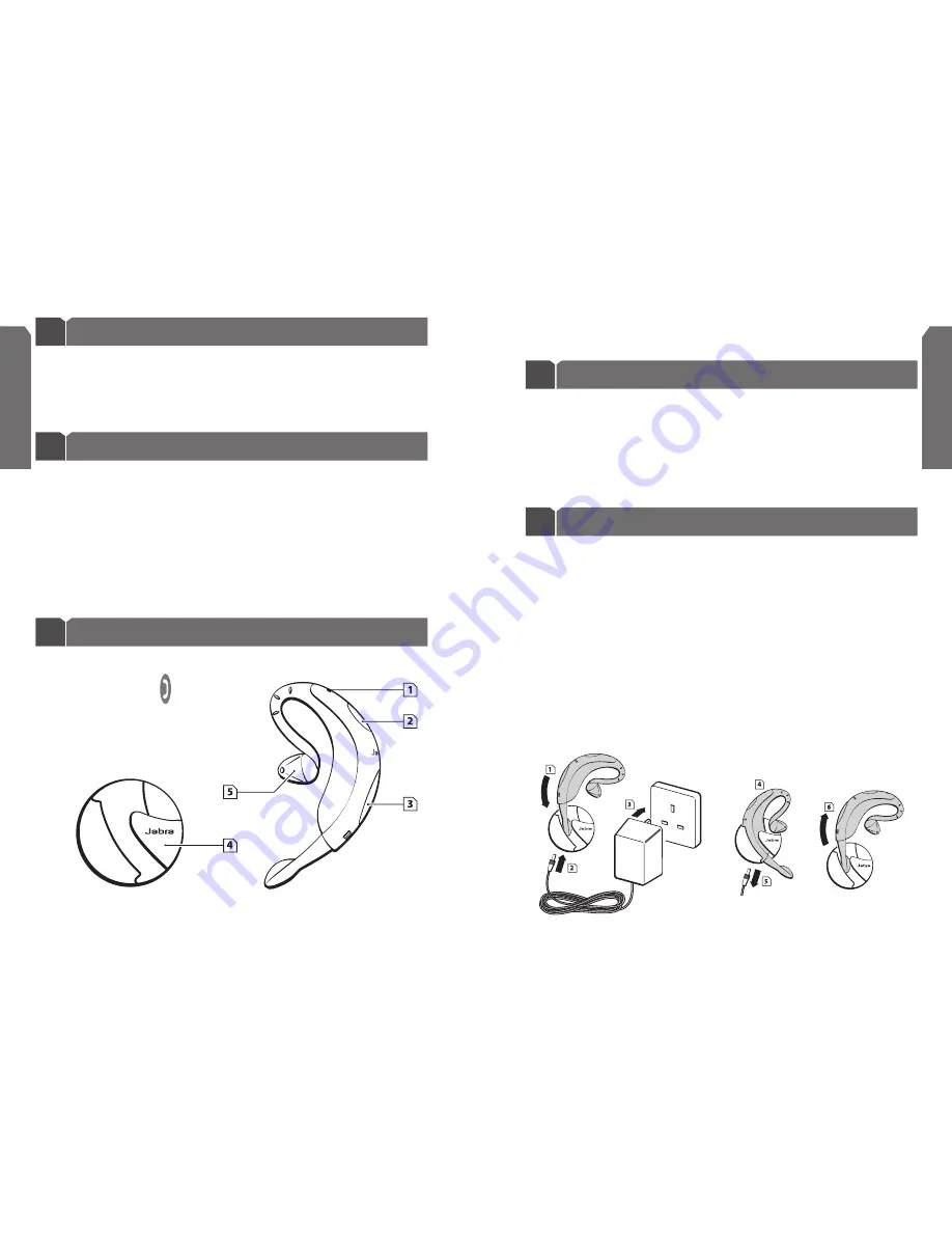 Jabra BT250v - Headset - Over-the-ear Скачать руководство пользователя страница 3