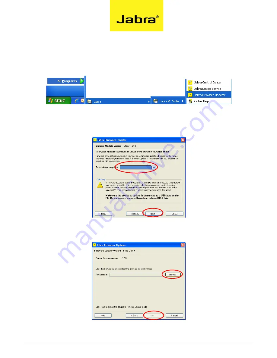 Jabra GN2000 USB - PC SUITE V2.2.9 Installation Manual Download Page 4