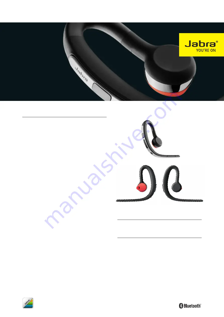 Jabra Storm Quick Start Manual Download Page 1