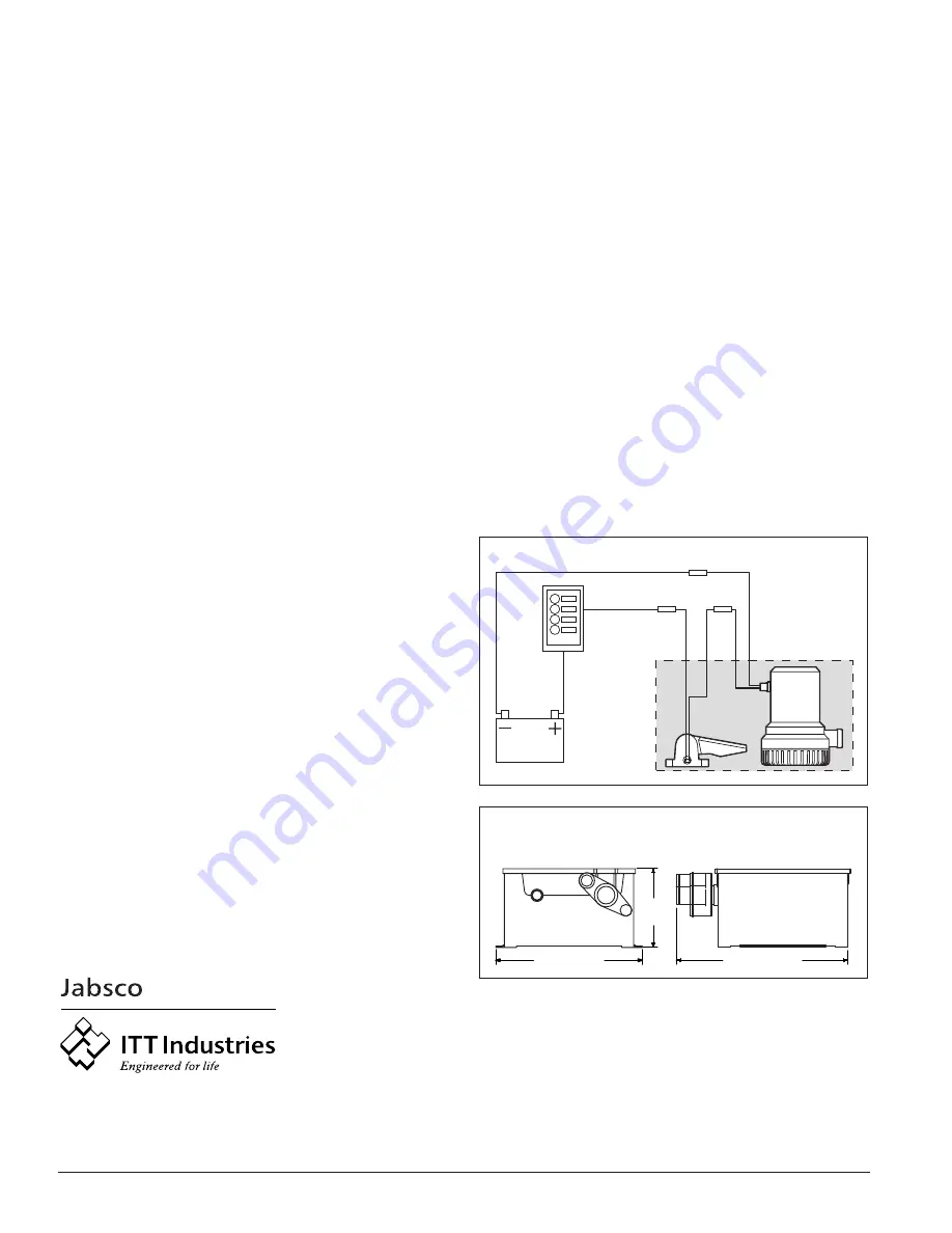 JABSCO 30296 Series Quick Start Manual Download Page 2