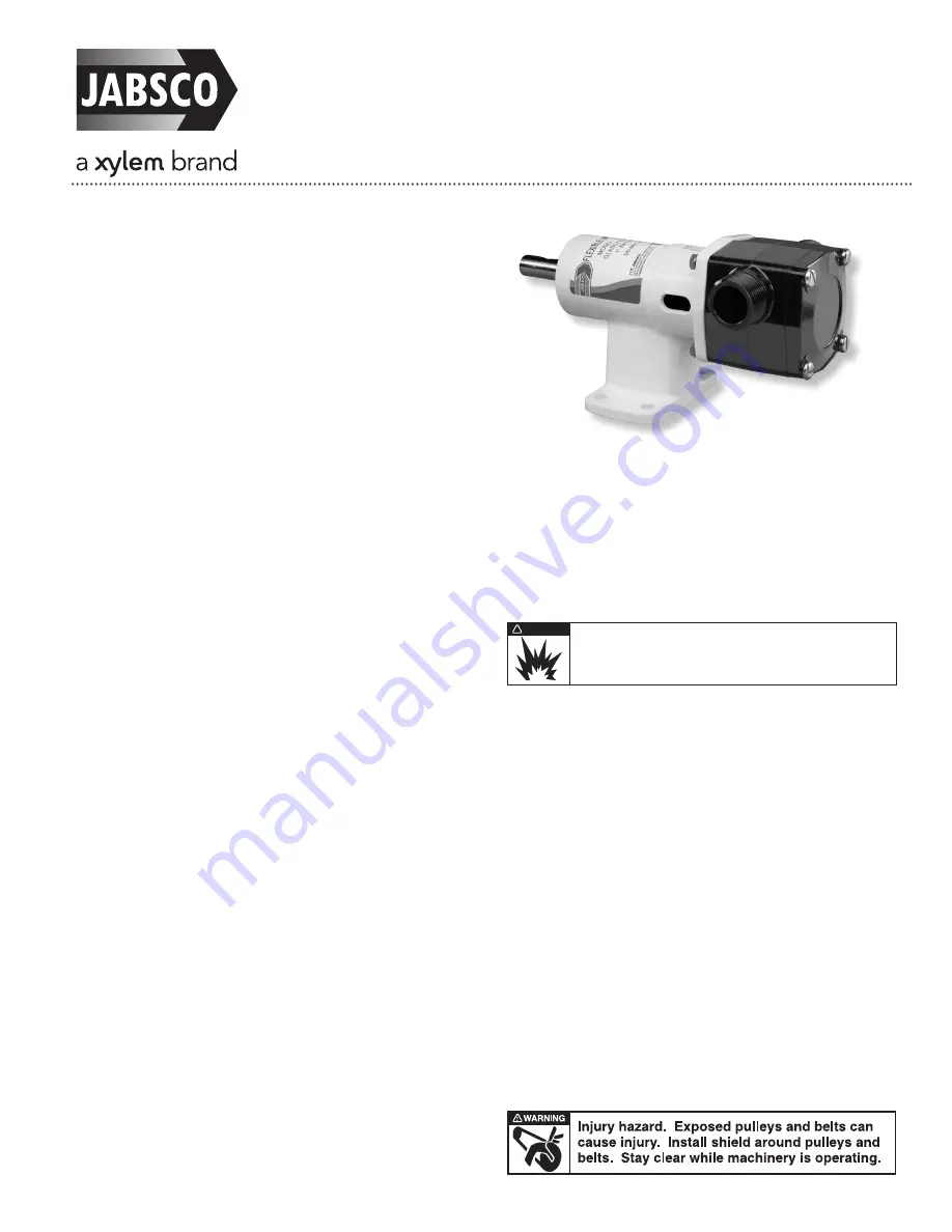 JABSCO 30510-1003 Manual Download Page 1