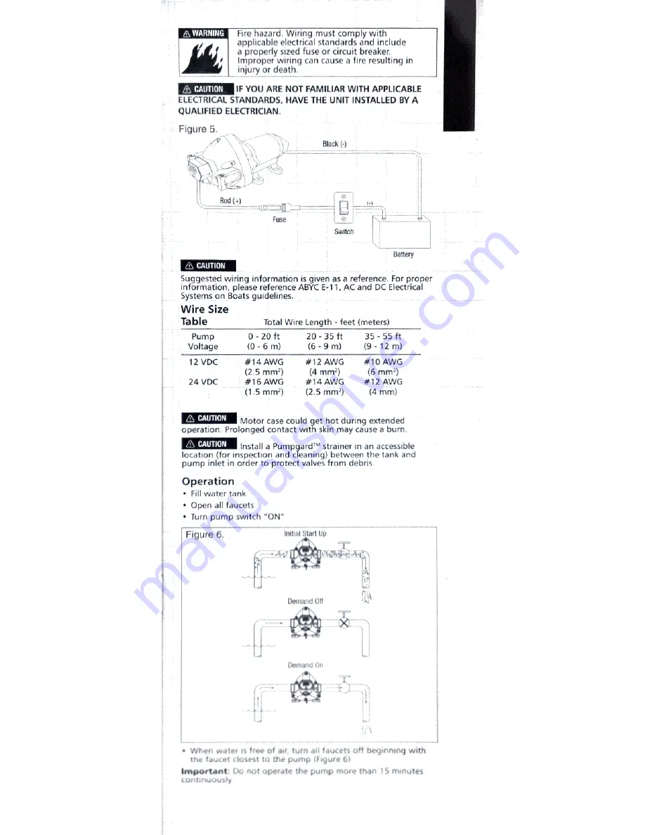 JABSCO 31295 Series Manual Download Page 3