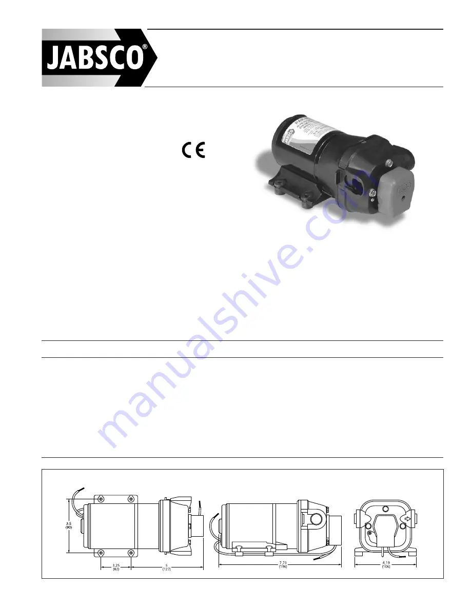 JABSCO 31595-009 Manual Download Page 1