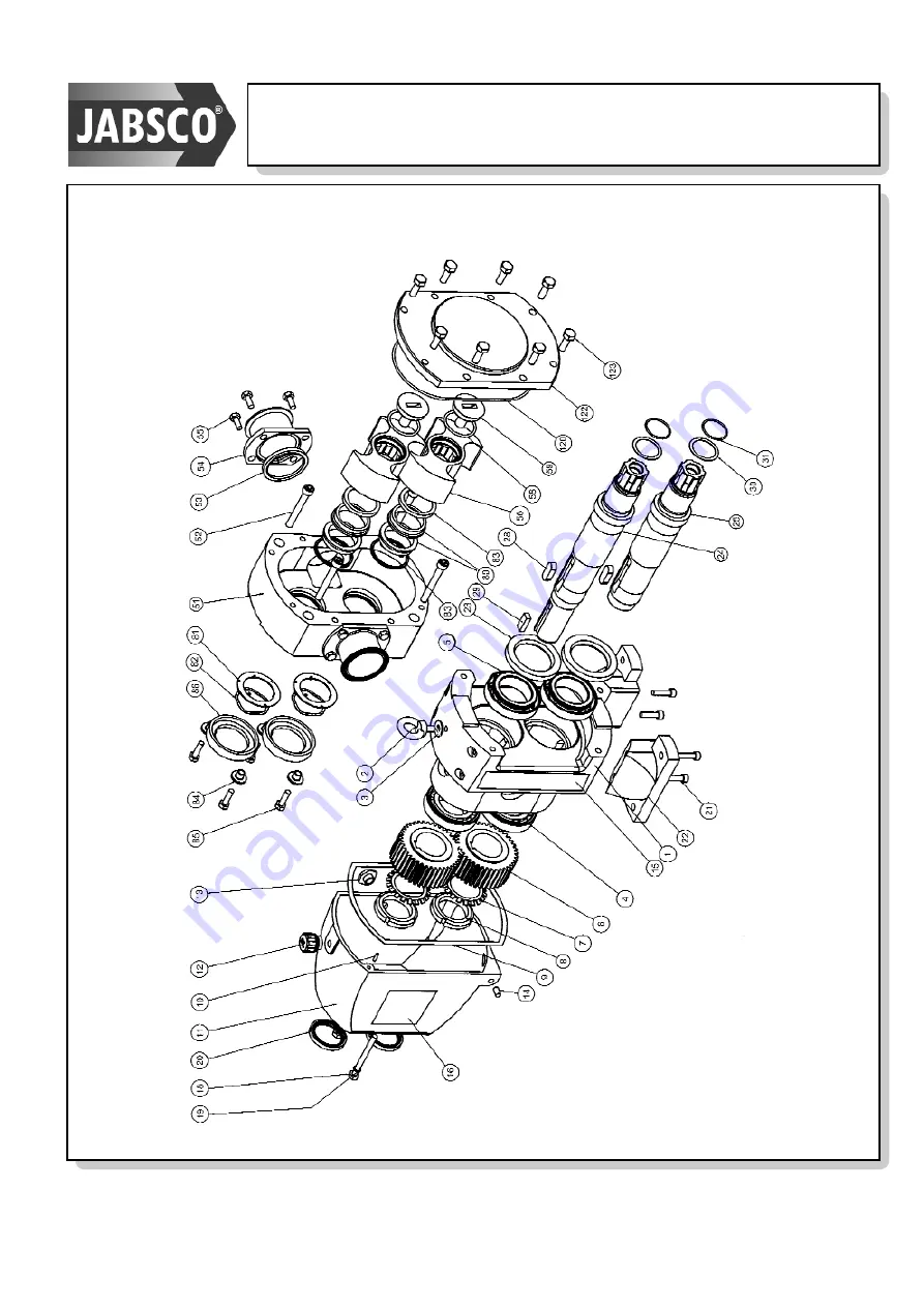 JABSCO Hy-Line Installation, Operating, Maintenance And Spares Manual Download Page 45