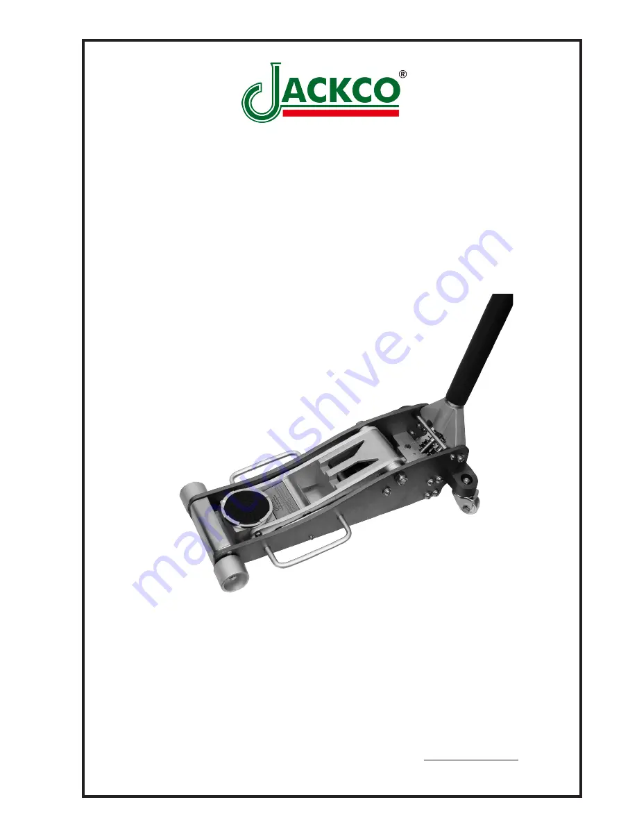 Jackco 65300 User Manual Download Page 1