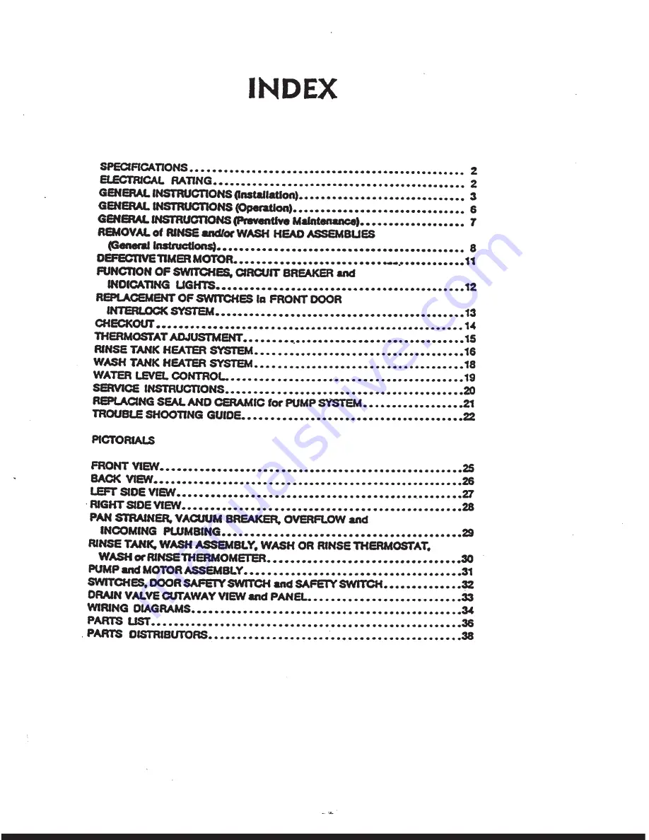 Jackson 24 F Installation, Operation And Service Manual Download Page 3