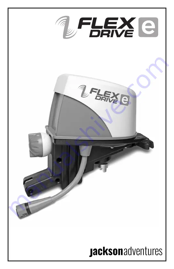 Jackson Flex Drive E Owner'S Manual Download Page 1