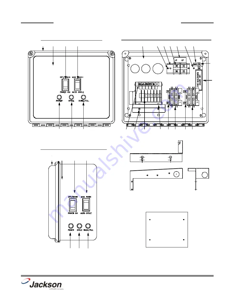 Jackson Hot Water Sanitizing Undercounter Dishmachines... Скачать руководство пользователя страница 40