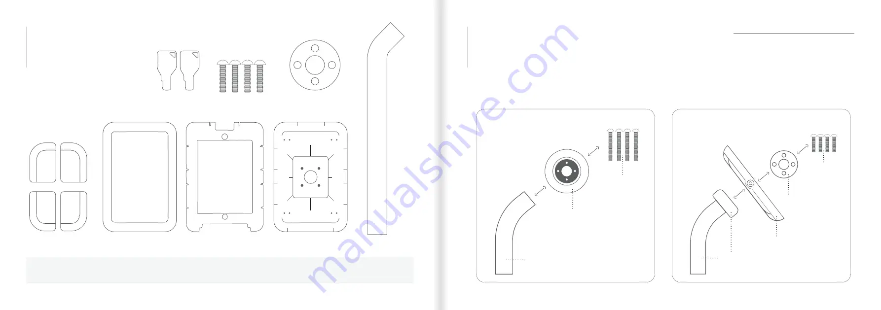 JACLOC WALL KIOSK LPS-90-W Install Manual Download Page 3