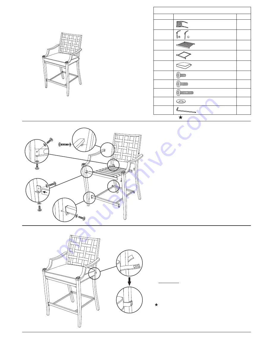 Jaclyn Smith Avondale High Bistro Owner'S Manual Download Page 4