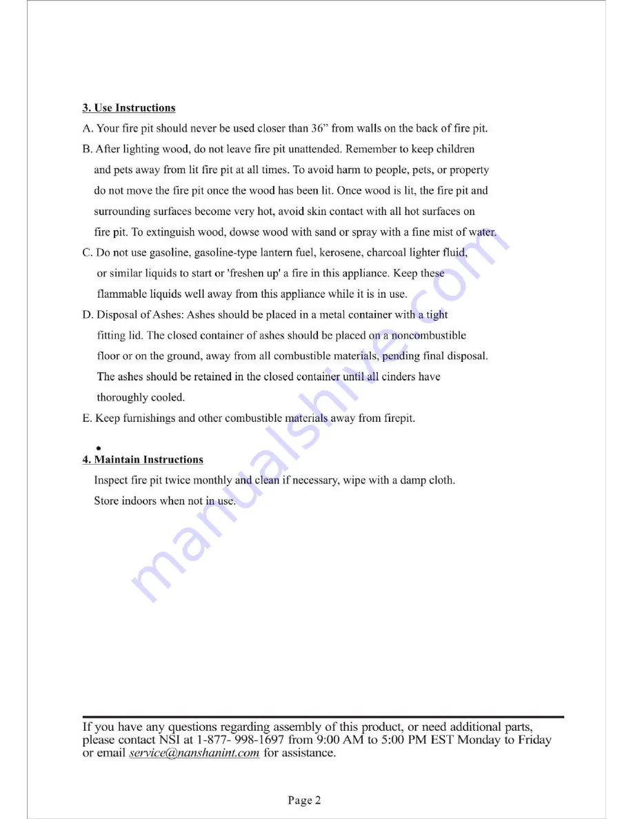 Jaclyn Smith FP-K14 Owner'S Manual Download Page 3