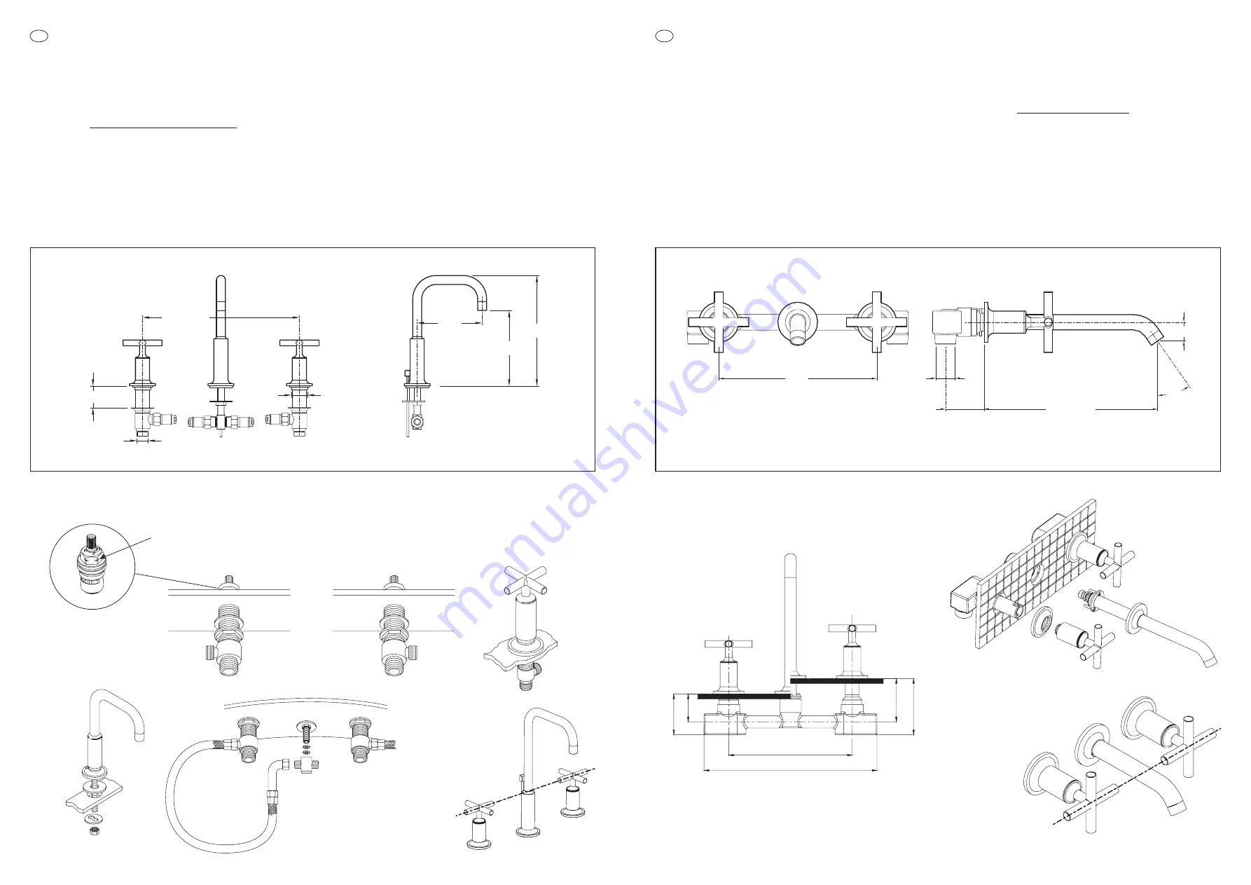 Jacob Delafon PURIST E144063 Notice Technique Instructions Download Page 2