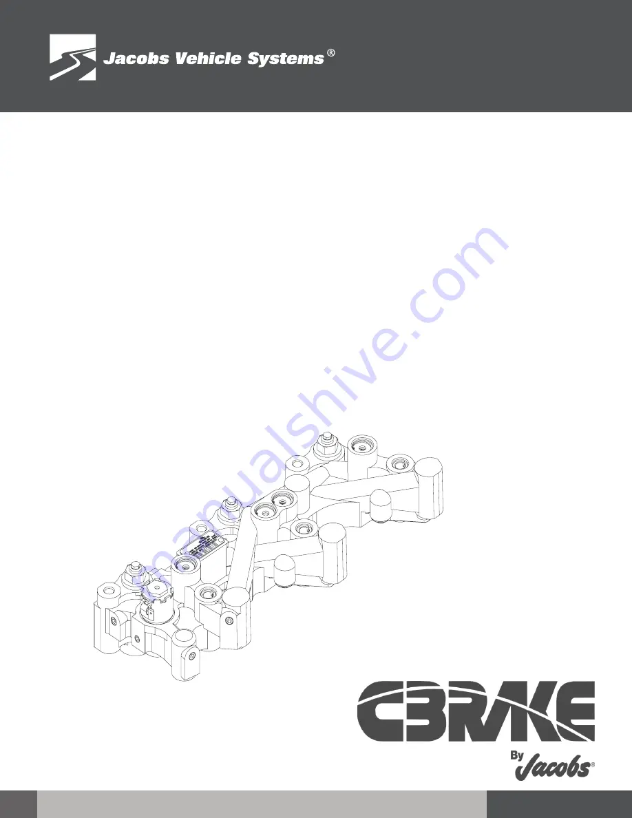 Jacobs CBRAKE 490 Installation Manual Download Page 1