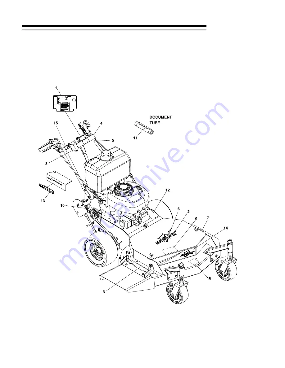 Jacobsen Bob-cat 933011 Setup, Parts & Maintenance Manual Download Page 40