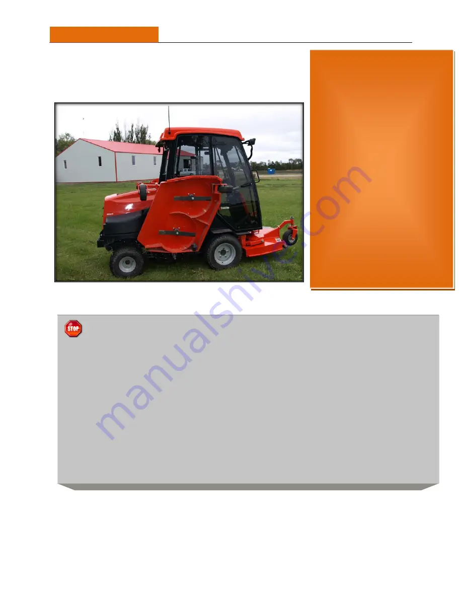 Jacobsen HR6010 ROPS Cab Operator'S Manual Download Page 1