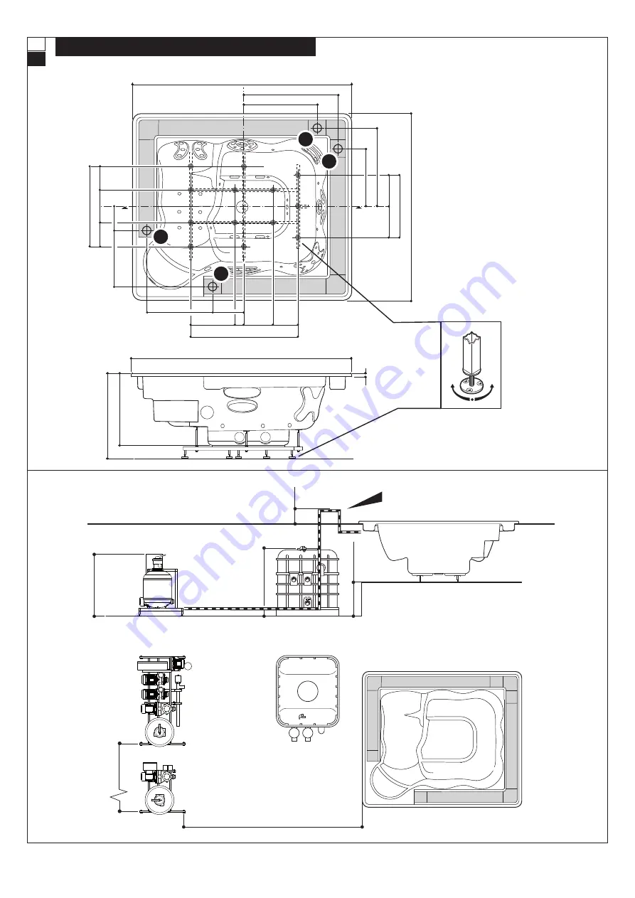 Jacuzzi alimia Installation Drawings Download Page 12