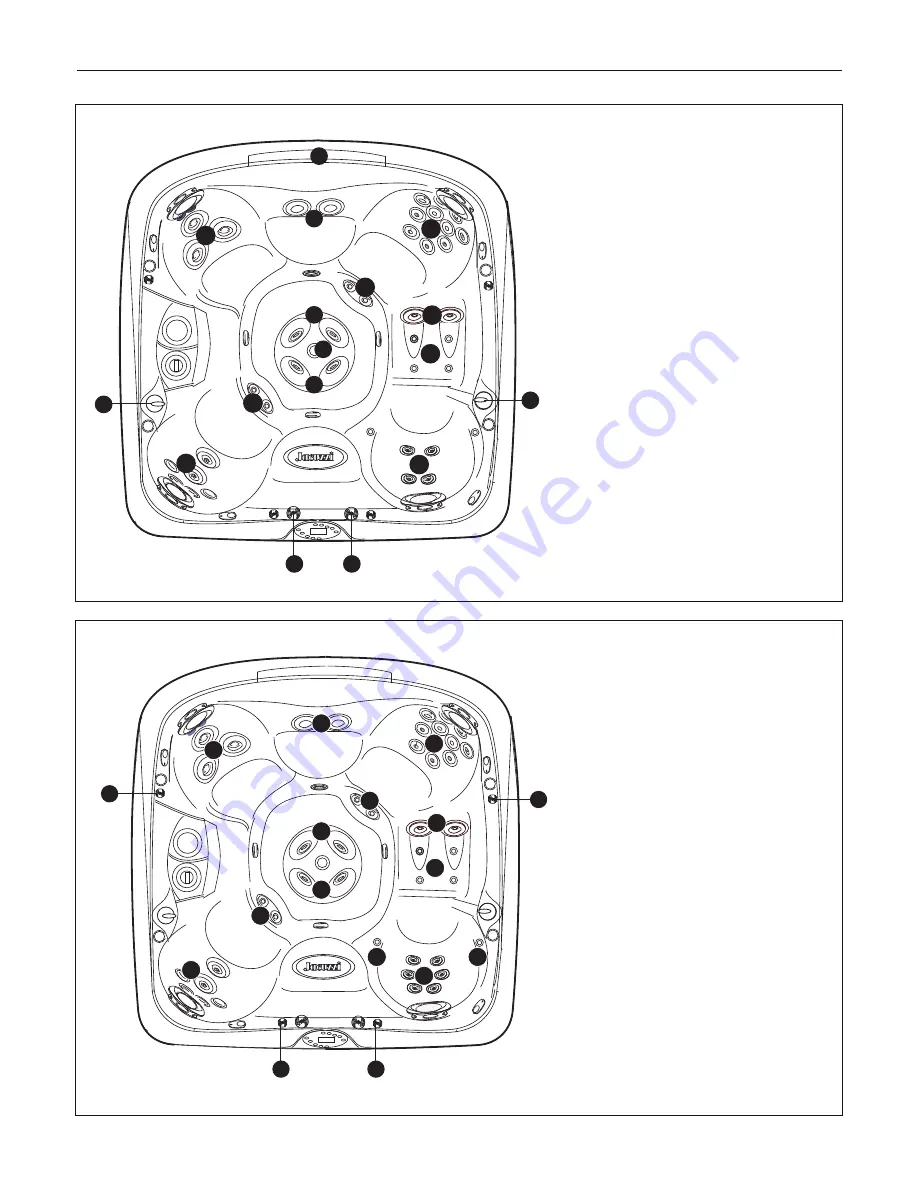 Jacuzzi J - 480 Use, Installation And Maintenance Instructions Download Page 34