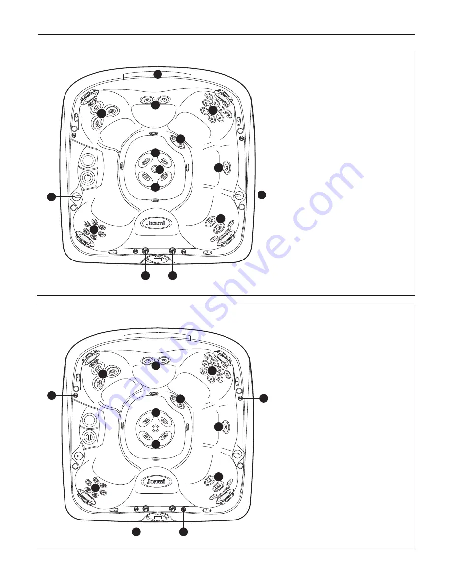 Jacuzzi J - 480 Use, Installation And Maintenance Instructions Download Page 113