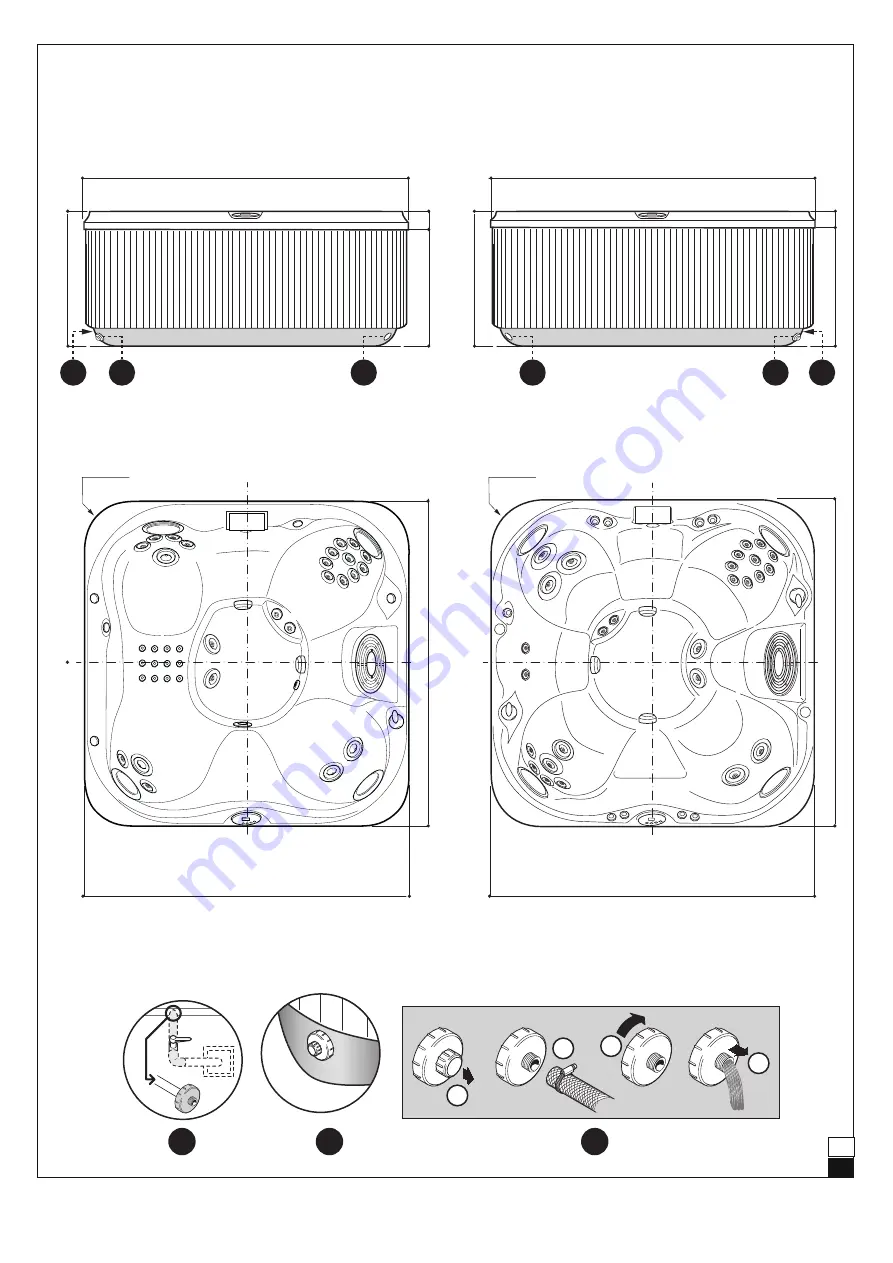 Jacuzzi MAXI-PREMIUM J-315 Instructions For Preinstallation Download Page 5