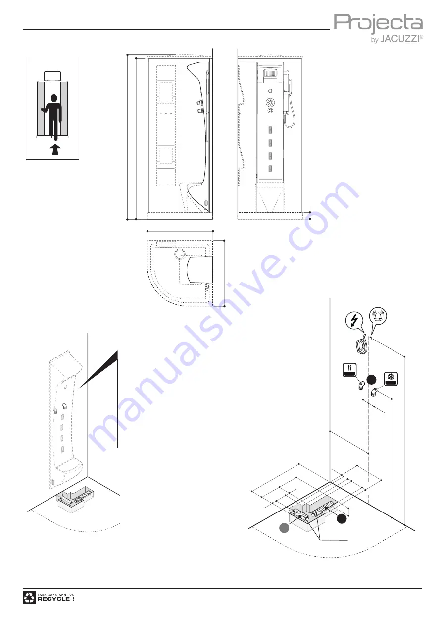 Jacuzzi Projecta SOHO SX Скачать руководство пользователя страница 44