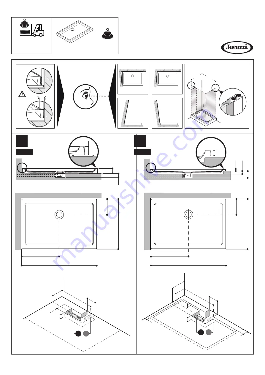 Jacuzzi The Essentials 100x80 Скачать руководство пользователя страница 14